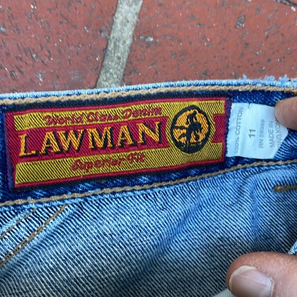 Lawman western vintage jeans 90s. Size 11 - Picture 6 of 9